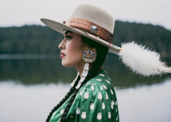 Meet Tia Wood, the Cree and Salish Artist Who Carries Home With Her Everywhere