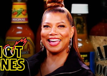 TITLE: Queen Latifah Sets It Off While Eating Spicy Wings | Hot Ones