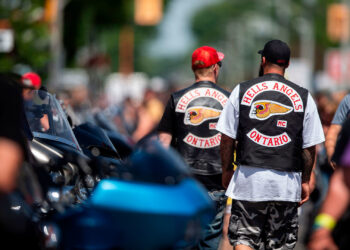 Hundreds of Hells Angels Members Ride Into Toronto for ‘Unsanctioned’ Procession