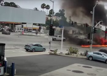 Pregnant Woman Among Multiple Fatalities in Explosive Los Angeles Crash After Driver Speeds Through Red Light