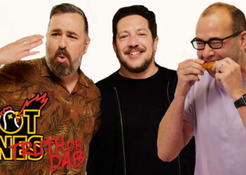 The Impractical Jokers Play Truth or Dab | Hot Ones