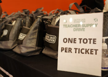Travis Scott’s Cactus Jack Foundation Hosts Back-to-School Drive in Support of Houston Teachers