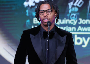 Lil Baby Receives Quincy Jones Humanitarian Award at Black Music Action Coalition Gala