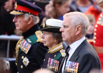 Man Arrested, Charged After Shouting ‘Sick Old Man’ To Prince Andrew As He Walked Behind Queen’s Coffin