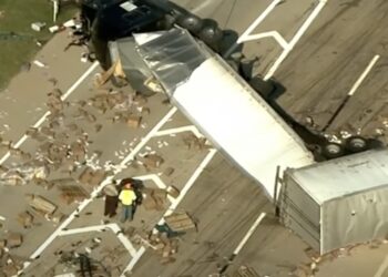 Semi-Truck Carrying Sex Toys Spills Out Onto Oklahoma Highway