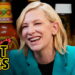 Cate Blanchett Pretends No One’s Watching While Eating Spicy Wings | Hot Ones