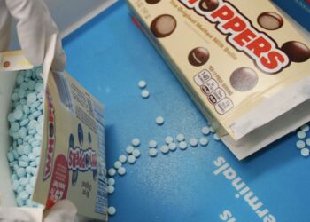 12,000 Fentanyl Pills Disguised as Candy Seized at Los Angeles Airport