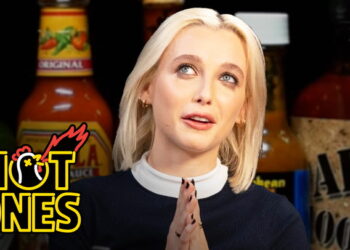 Emma Chamberlain Has a Spiritual Awakening While Eating Spicy Wings | Hot Ones