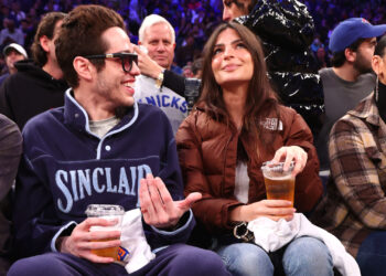 Pete Davidson and Emily Ratajkowski Take In Knicks Game Together Amid Dating Rumors