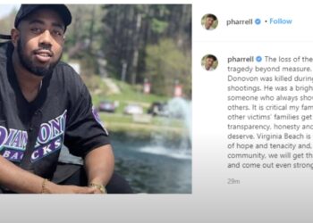 Virginia Beach Announces $3 Million Settlement Over Fatal Police Shooting of Pharrell’s Cousin