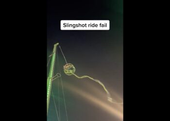 Video Shows People Hanging in Mid-Air After Amusement Park Ride Malfunctions