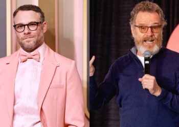 Bryan Cranston Confirms Checking In After Noticing Seth Rogen Was Way Too High at Golden Globes
