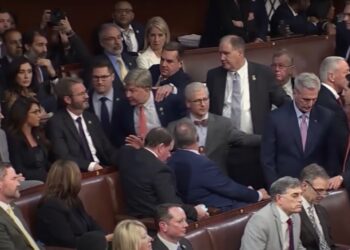GOP Congressman Appeared to Lunge at Matt Gaetz Over Speaker Vote