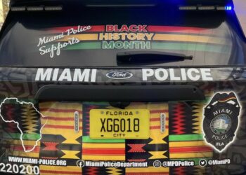Miami Mayor Unveils Black History Month-Themed Police Cruiser