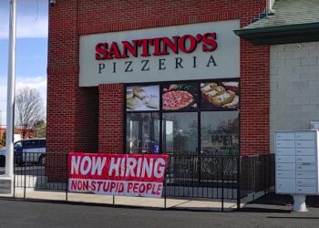 Pizza Shop Goes Viral After Putting Up ‘Now Hiring Non-Stupid People’ Sign