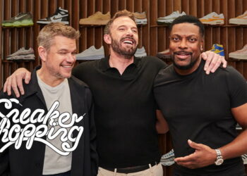 Ben Affleck, Matt Damon, and Chris Tucker Go Sneaker Shopping With Complex