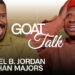 Creed III Stars Michael B. Jordan & Jonathan Majors Battle Over Their GOATs | GOAT Talk