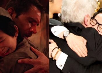 Ke Huy Quan and Harrison Ford Reunite at Oscars, Nearly 40 Years After ‘Indiana Jones and the Temple of Doom’