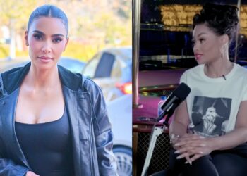 Blac Chyna Shares Support for Kim Kardashian, Wears Shirt With Her Face on It