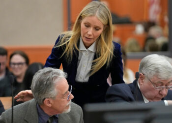 Gwyneth Paltrow Appears to Whisper ‘I Wish You Well’ to Man Who Lost Lawsuit Over Skiing Incident