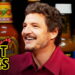 Pedro Pascal Cries From His Head While Eating Spicy Wings | Hot Ones