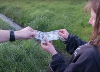 Man Tosses $200K Onto Highway, Family Says He Emptied Shared Bank Accounts for Stunt and They’re Now Penniless