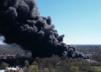 Fire at Indiana Plastics Recycling Plant Continues to Burn, Evacuation Orders Remain in Place