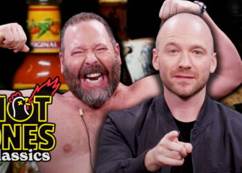 Bert Kreischer Relives His First Encounter with the Wings of Death | Hot Ones Classics