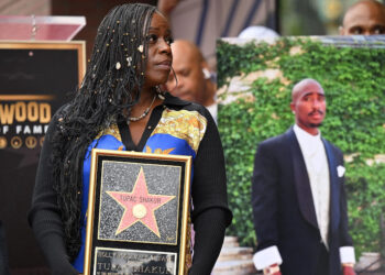 Tupac Shakur Receives Star On Hollywood Walk of Fame