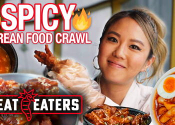 Esther Choi’s SPICY Korean Food Crawl – Chicken Feet, Crab, & INSANE Ktown Challenge | Heat Eaters