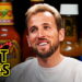 Harry Kane Takes One For the Team While Eating Spicy Wings | Hot Ones
