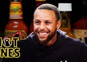 Stephen Curry Is On Fire While Eating Spicy Wings | Hot Ones