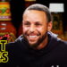 Stephen Curry Is On Fire While Eating Spicy Wings | Hot Ones