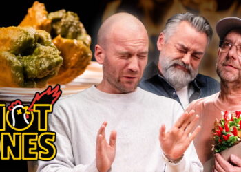 Pepper X: Sean Evans, Chili Klaus & Smokin’ Ed Currie Eat the New World’s Hottest Pepper | Hot Ones