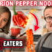 Joshua Weissman Makes Spicy Instant Noodles GOURMET! | Heat Eaters